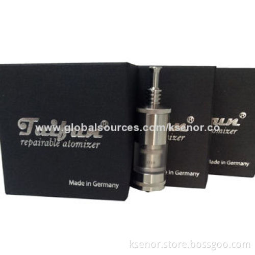 Adjustable airflow control stainless atomizer, taifun gt atomizer
